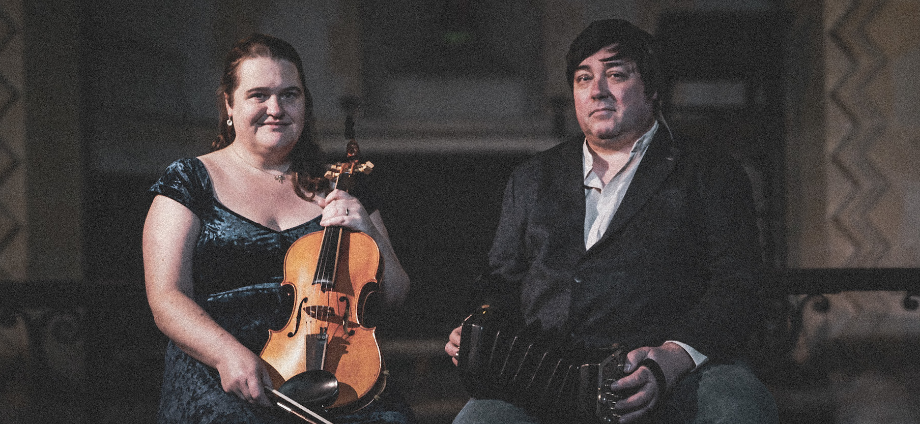 Jackie Oates and John Spiers