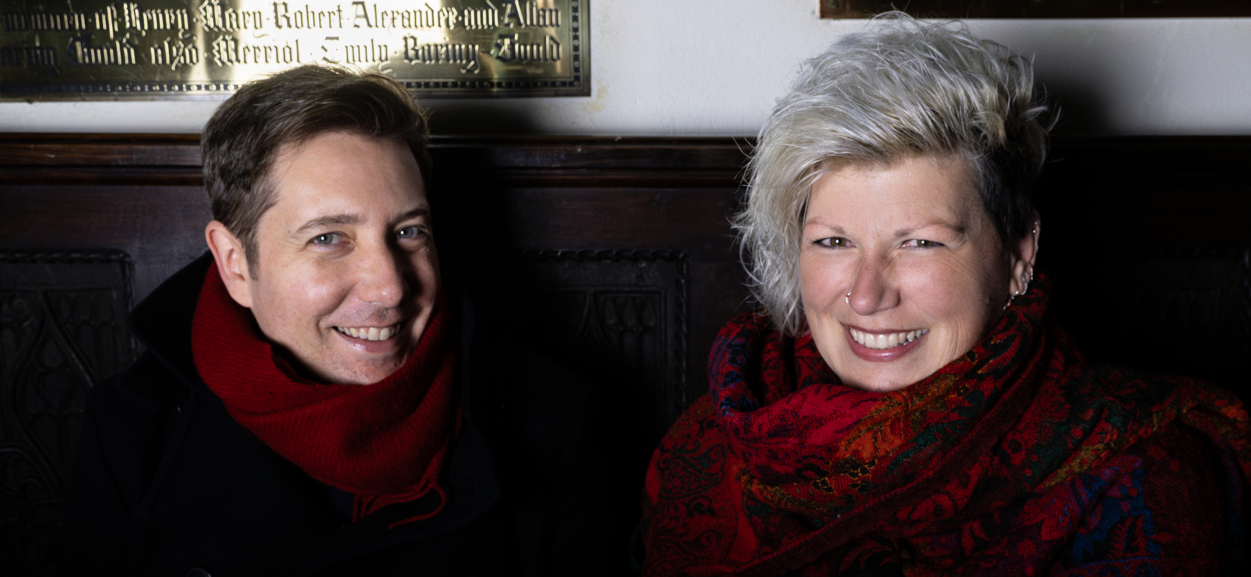 Miranda Sykes and Jim Causley